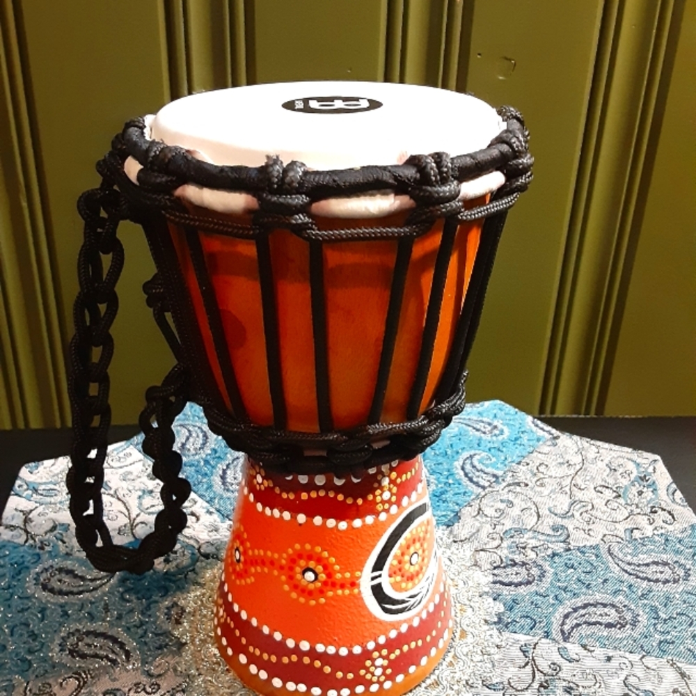 Hand made Mini Djembe - Picture 2 of 3